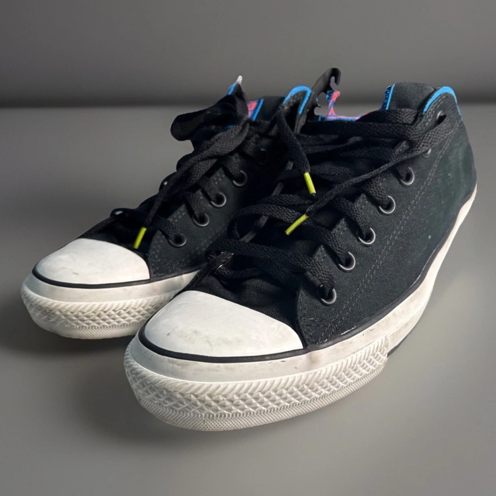 Size 13 - Converse Chuck Taylor All Star OX Double Tounge Low Blue (000010)